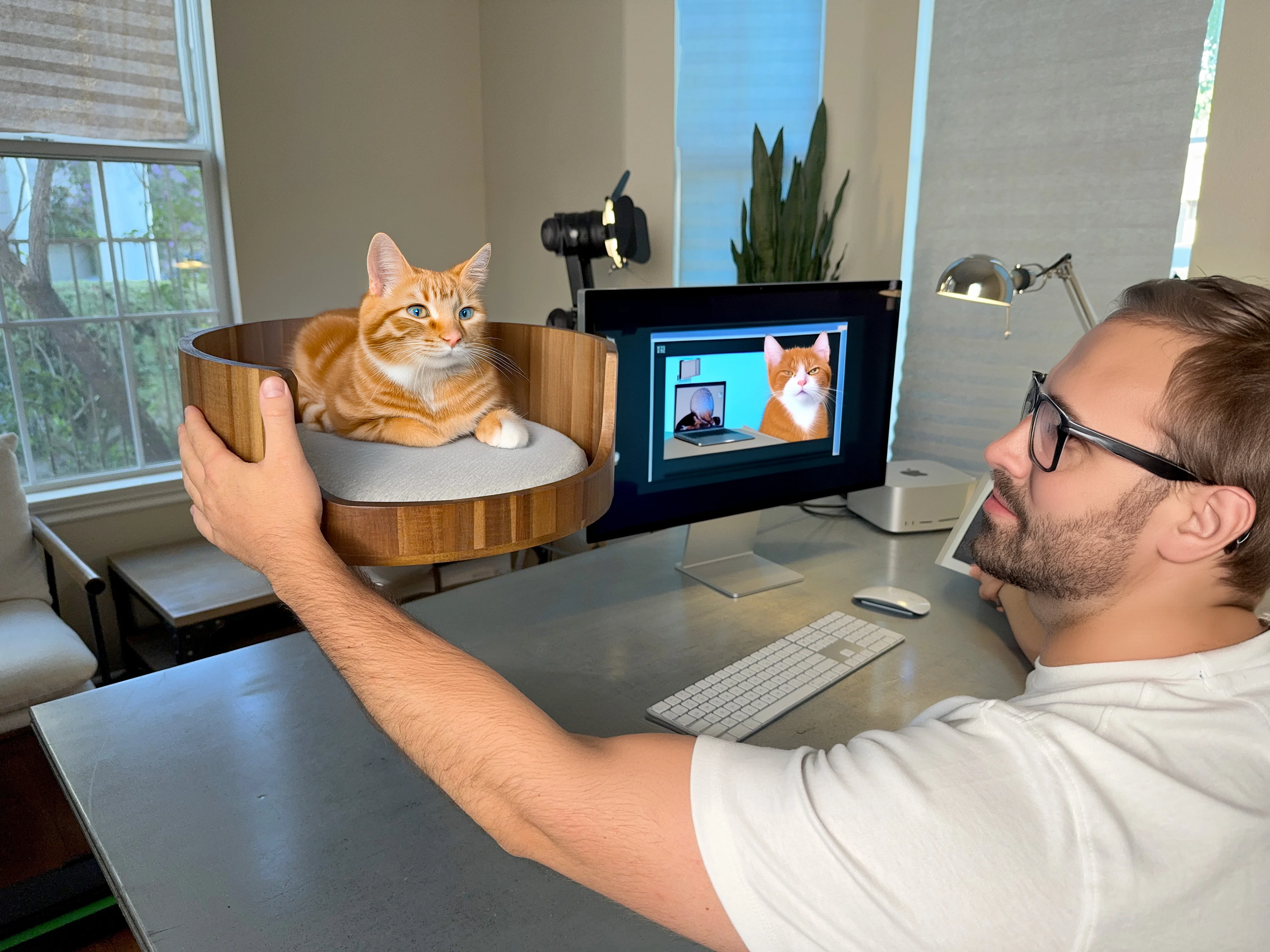 Elevate Your Workspace Feline Style